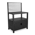 Utomhusskåp i aluminium med 2 dörrar - Kamera Viadurini