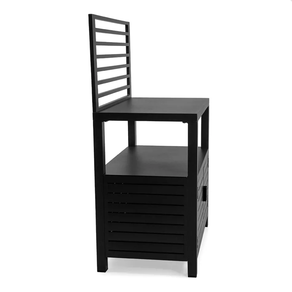 Utomhusskåp i aluminium med 2 dörrar - Kamera Viadurini