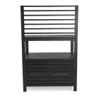 Aluminiumskåp för utomhusbruk med 2 dörrar - Kamera Viadurini