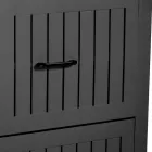 Utomhusskåp i aluminium med 2 lådor i olika utföranden - Hotel Viadurini