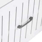 Utomhusskåp i aluminium med 2 lådor i olika utföranden - Hotel Viadurini