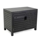 Utomhusskåp i aluminium med olika ytbehandlingar - Kamera Viadurini