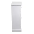 Träskåp för inomhusbruk med 2 dörrar och 2 lådor - Meduse Viadurini