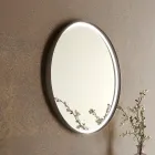 Upphängda badrumsmöbler i metall, MDF-trä och stonelight tillverkad i Italien - Renga Viadurini