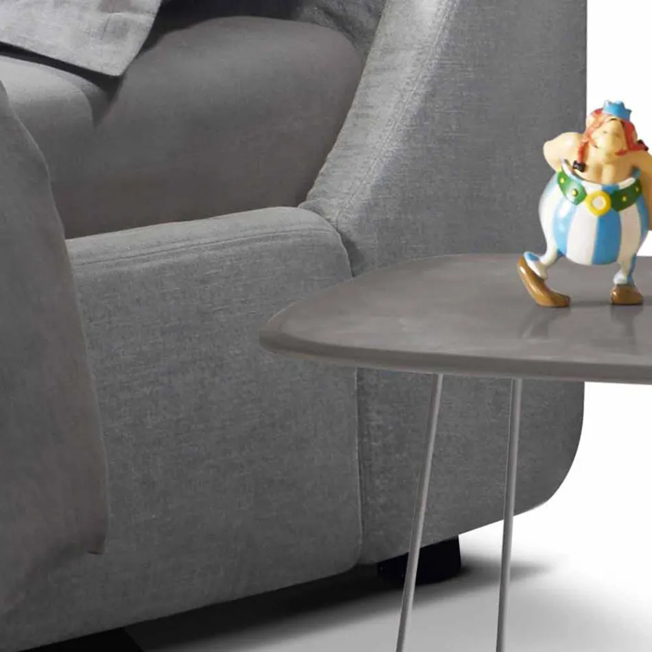 My Home Sleepway stoppad dubbelsäng 180x90cm gjord i Italien Viadurini