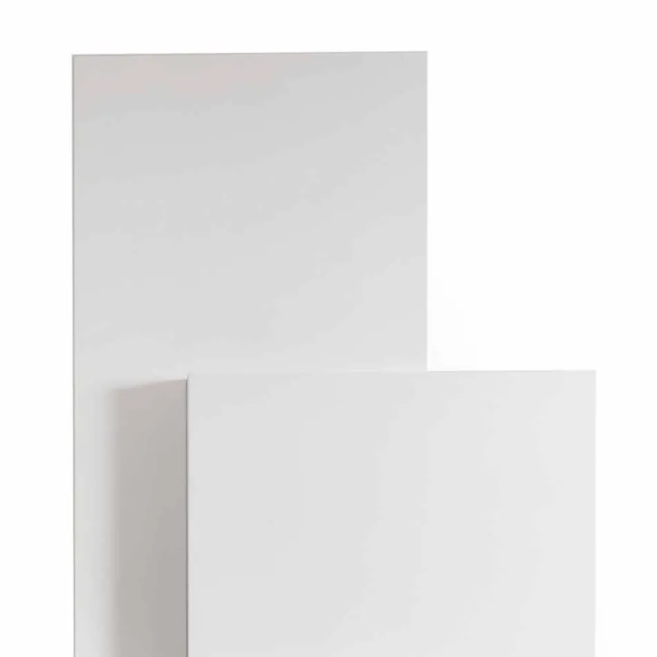 Mitt hem Tetris mobila vardagsrumsdesign MDF H196cm gjord i Italien Viadurini