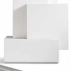 Mitt hem Tetris mobila vardagsrumsdesign MDF H196cm gjord i Italien Viadurini