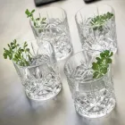 Gammaldags Tumbler Låg Cocktailglasögon 12 stycken Crystal - Cantabile Viadurini