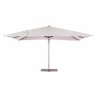 3x4 utomhusparaply med sandfärgad polyester - Flamingoduk Viadurini