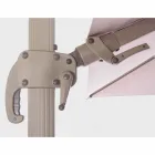 3x4 utomhusparaply med sandfärgad polyester - Flamingoduk Viadurini