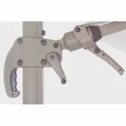 Utomhusparaplydiameter 3,5m i polyester med aluminiumstång - Linfa Viadurini