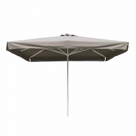 Paraply för tyg utomhus med metallkonstruktion tillverkad i Italien - Solero Viadurini