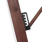 Paraply i massivt trä med PVC-belagd polyesterkapell - Devoir Viadurini