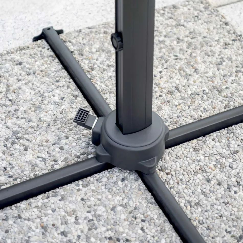 Polyesterparaply med handtag och sidostång - Nexa Viadurini