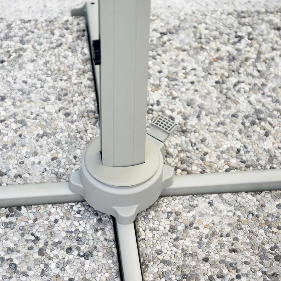 Polyesterparaply med handtag och sidostång - Nexa Viadurini