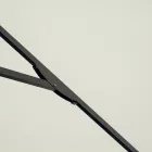 3x3 meter fyrkantigt paraply i hartsbelagd polyester - Arbor Viadurini