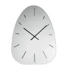 Claudia väggklocka i spegelglas med lasergraverade siffror Viadurini