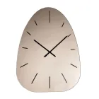 Claudia väggklocka i spegelglas med lasergraverade siffror Viadurini