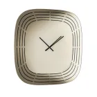 Cesira väggklocka i spegelglas med lasergravyrer Tillverkad i Italien Viadurini