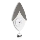 Pendelklocka i Bisatin Metakrylat Tillverkad i Italien - Jättebra Viadurini