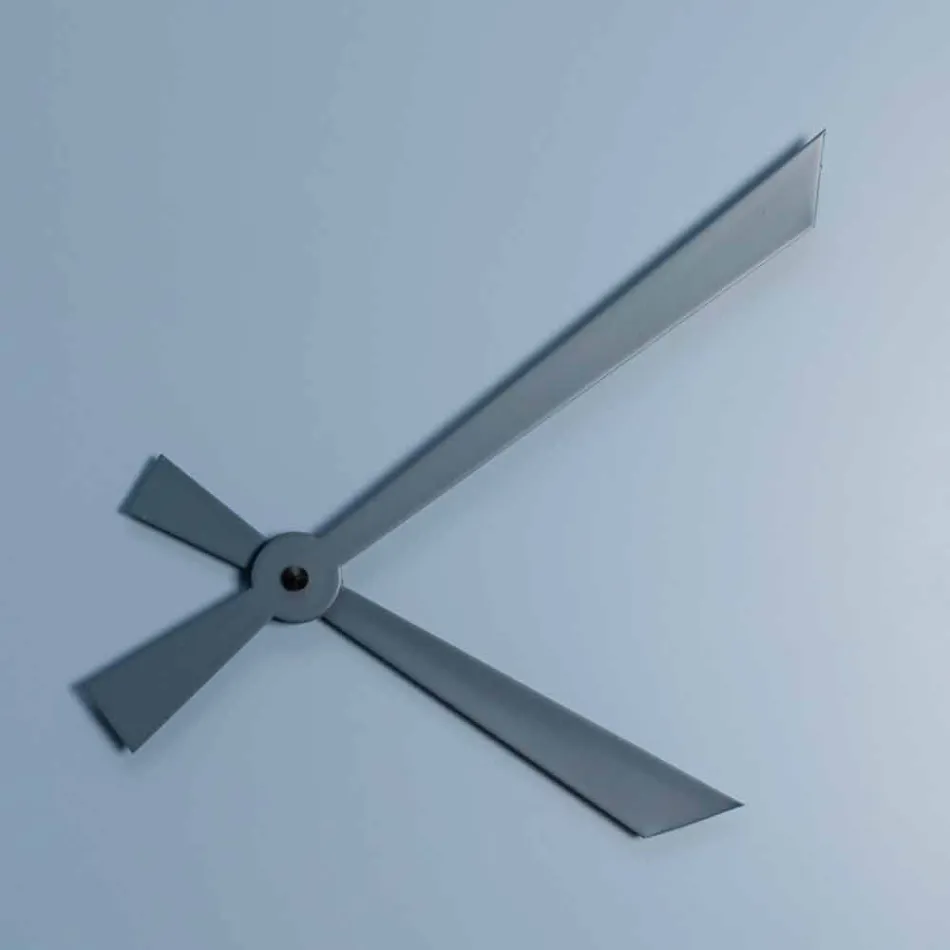 Industriell och modern väggklocka italiensk fyrkantig design - Titan Viadurini