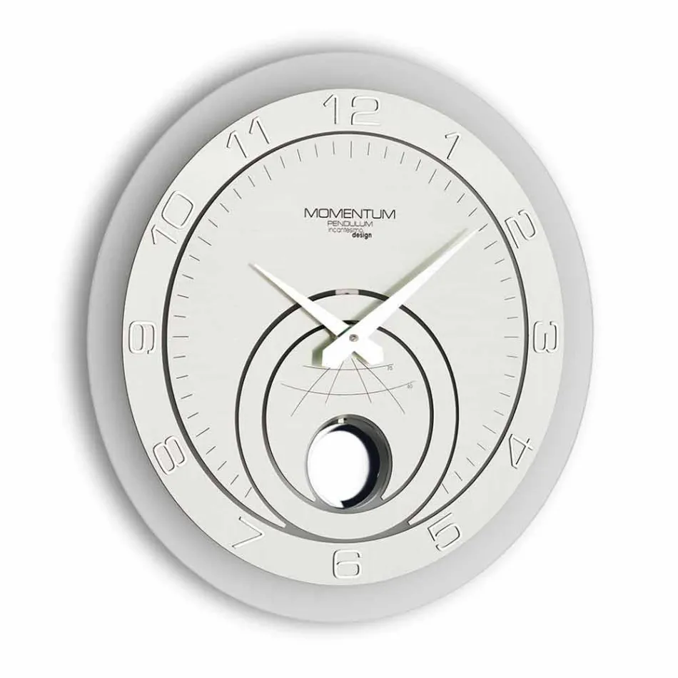 utforma Pendulum Väggklocka Dininho Viadurini