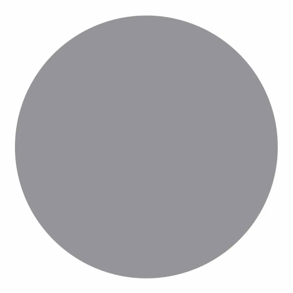 Stor och rund shabby färgad träväggklocka - mekanism Viadurini