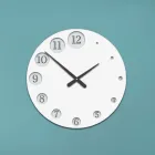 Träklocka med gradvis förstorande siffror Tillverkad i Italien - Kenya Viadurini