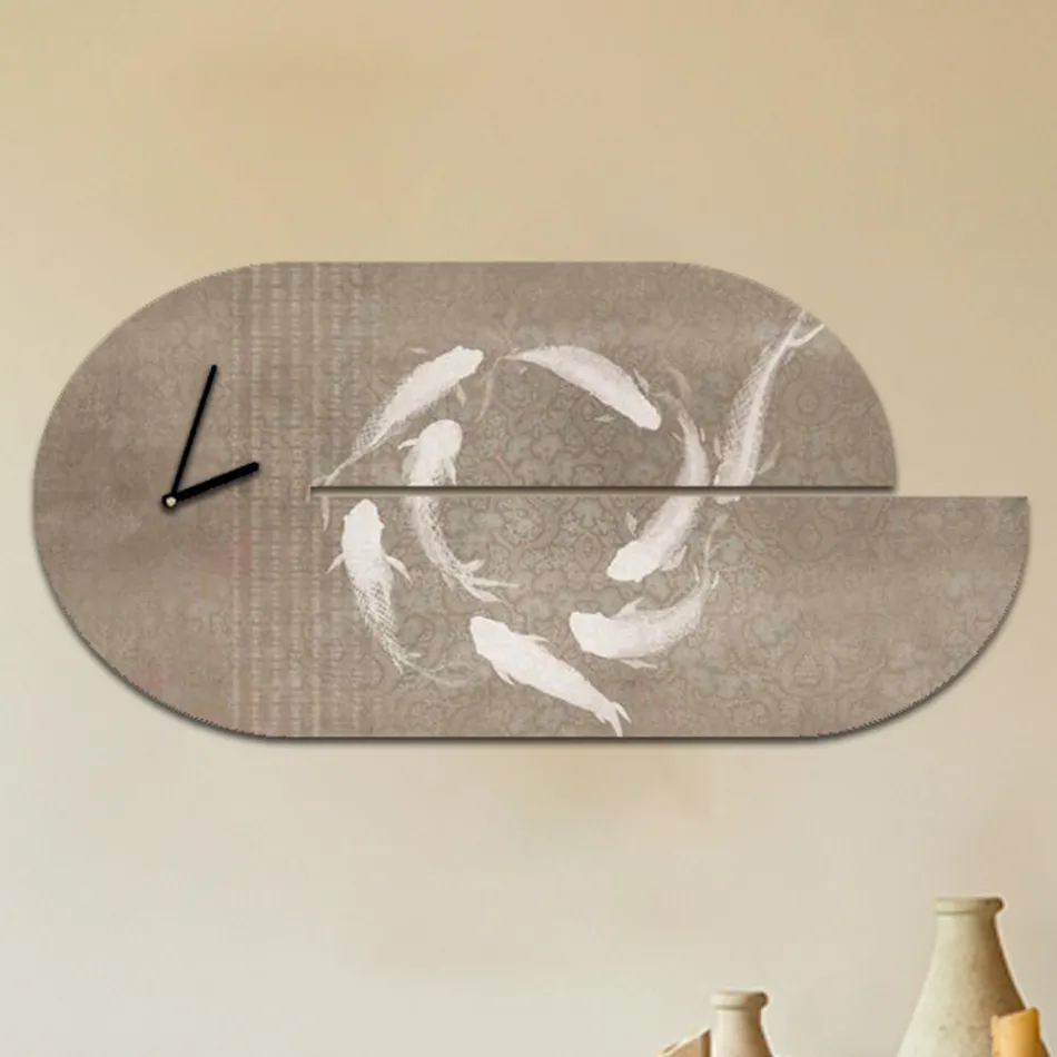 Träklocka med hägertryck Tillverkad i Italien - Palau Viadurini