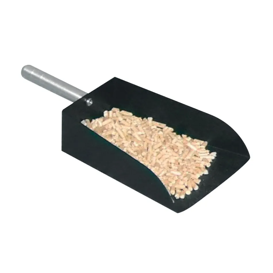 Pelletsskyffel i olika ytbehandlingar Made in Italy - Origami Viadurini