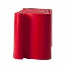 Färgad designbänk Slide Love modern made in Italy Viadurini