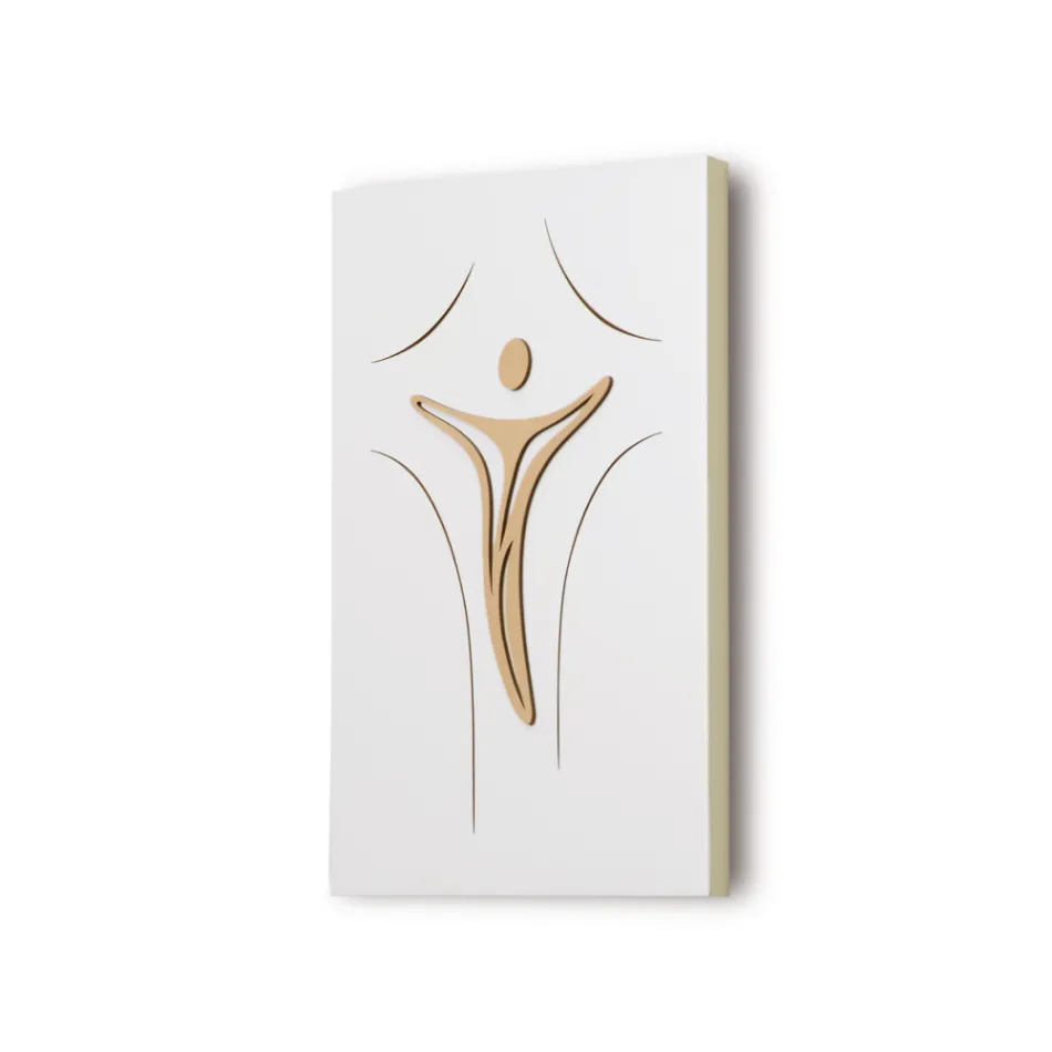 Panel föreställande Jesus Laser Engraved Made in Italy - Bice Viadurini