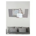 Panel med familjen Bethlehem Made in Laser Made in Italy - Paola Viadurini