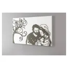 Lasergraverad panel som representerar livet tillverkat i Italien - Aika Viadurini