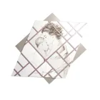 Lasergraverad panel med kvinna och barn gjord i Italien - Harald Viadurini