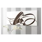 Panel gjord med lasergravyr som föreställer mamman gjord i Italien - Chiyo Viadurini