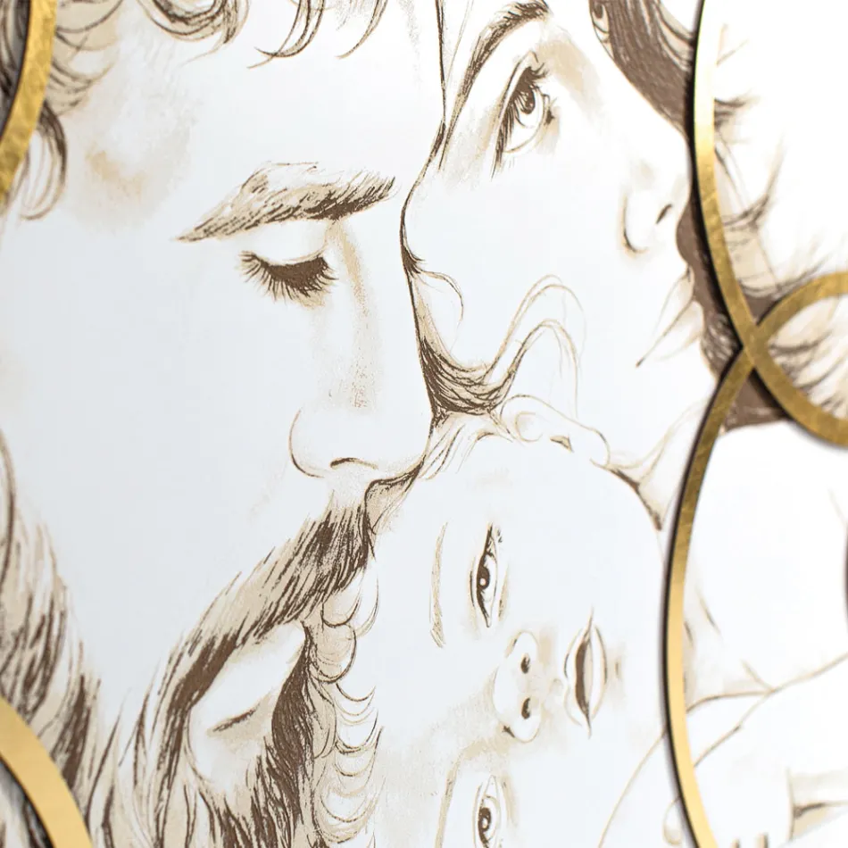 Panel tillverkad med laser från Sagrada Familia Made in Italy - Elisa Viadurini