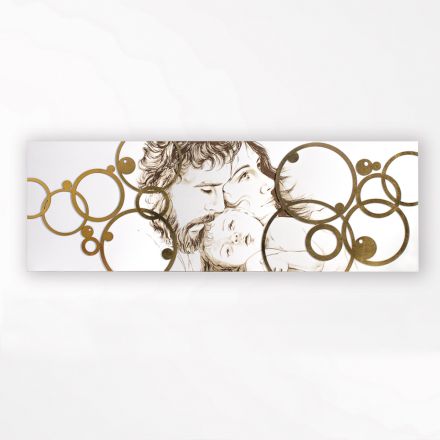 Panel tillverkad med laser från Sagrada Familia Made in Italy - Elisa Viadurini