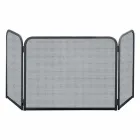 Gnistfångare med 3 dörrar Tillverkad av metall Tillverkad i Italien - Kat Viadurini