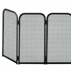 Gnistfångare med 4 dörrar Tillverkad av Metall Made in Italy - Kanin Viadurini