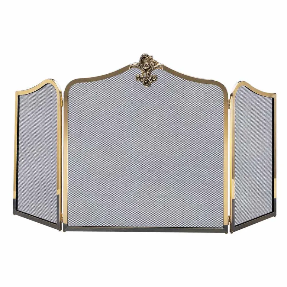 Gnistfångare med svart stålnät i olika storlekar Tillverkad i Italien - Rana Viadurini