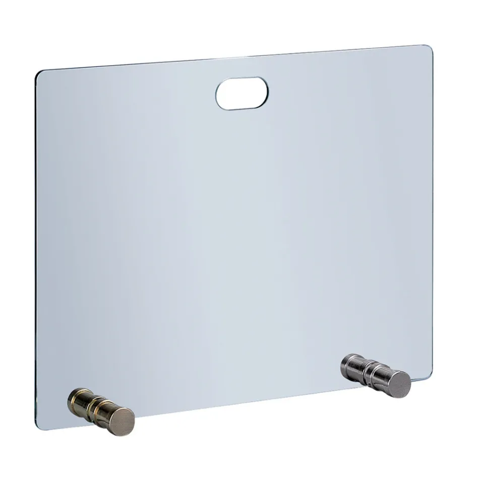 Gnistfångare i härdad kristall och 4 fötter tillverkad i Italien - Delfino Viadurini