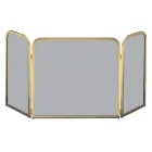 Gnistfångare i mässing med rökt härdad kristall Tillverkad i Italien - Orango Viadurini