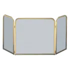 Gnistfångare i mässing och svart nät i olika storlekar tillverkad i Italien - Iguana Viadurini