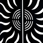 Böjt spisskydd med 2 metalldörrar Tillverkad i Italien - Anka Viadurini