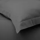 Påslakanset 100 % bomull satin med 1 örngott tillverkat i Italien - fluffigt Viadurini