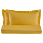 Dubbelt påslakanset i 100 % bomullssatin tillverkat i Italien - fluffigt Viadurini