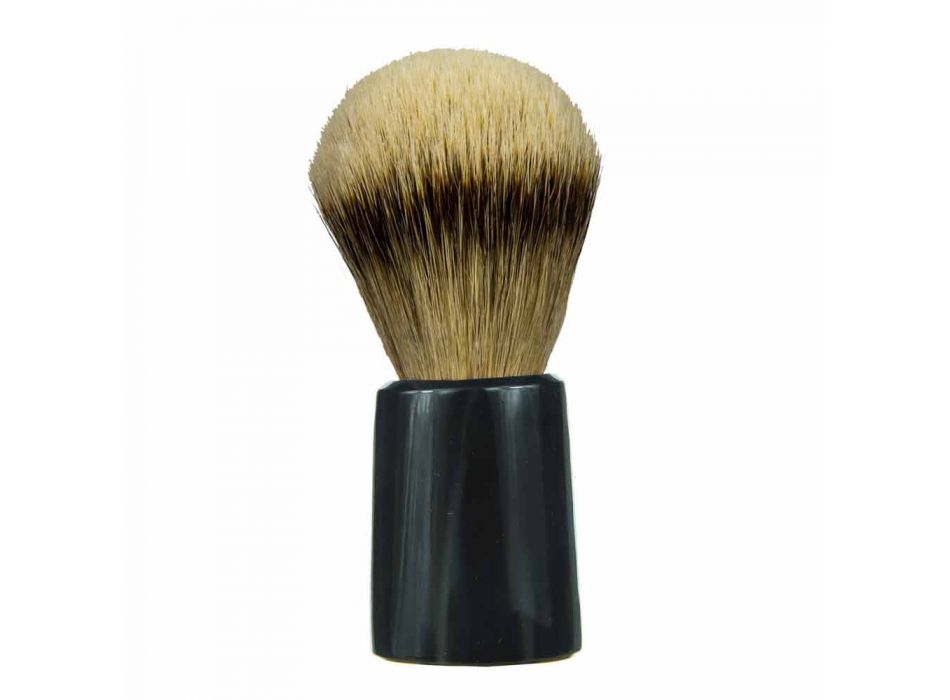 Handgjord Badger Hair Rakborste Tillverkad i Italien - Euforia Viadurini