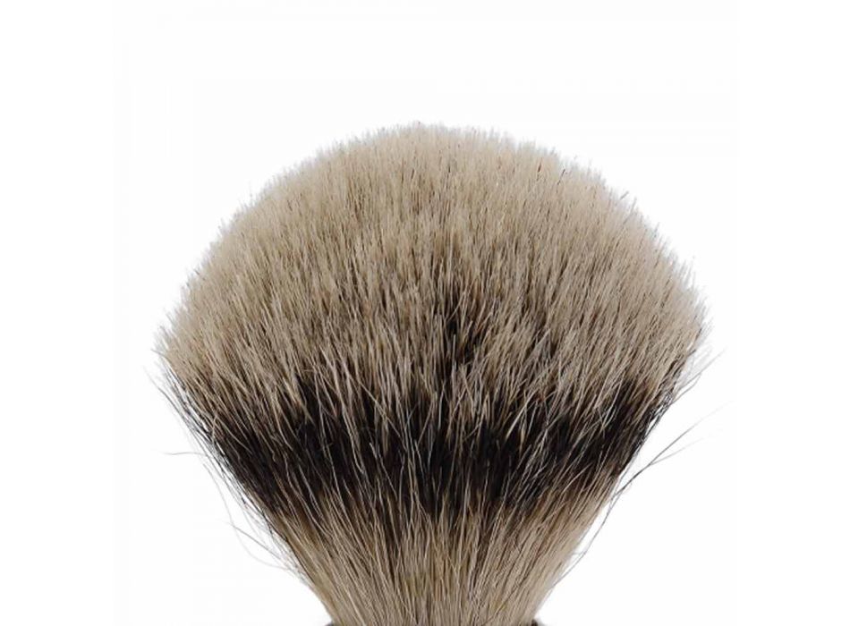 Handgjord Badger Hair Rakborste Tillverkad i Italien - Euforia Viadurini