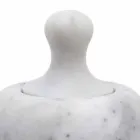 Nötknäpparstöt i Carrara White Marble Tillverkad i Italien - Cullio Viadurini